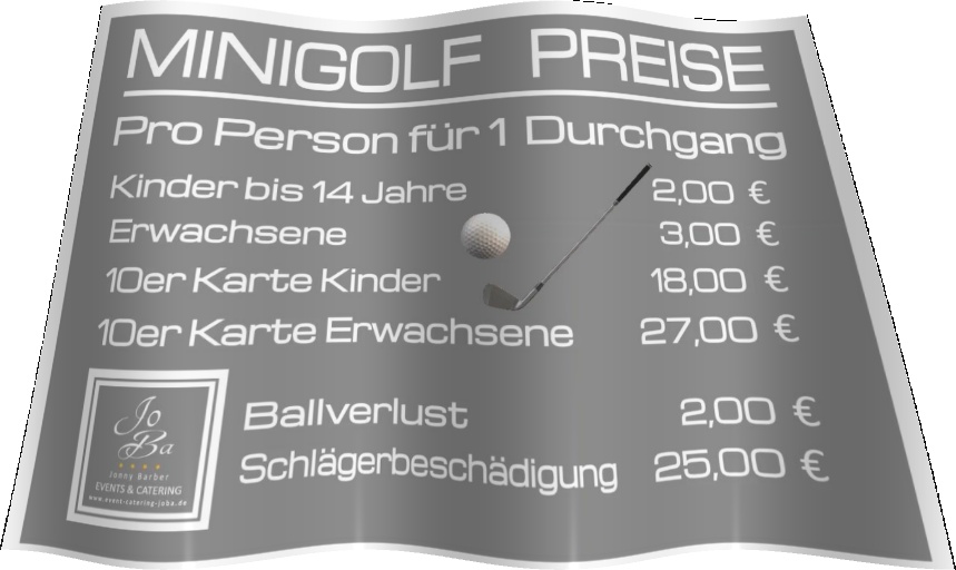 Minigolf Preise am Hartensbergsee